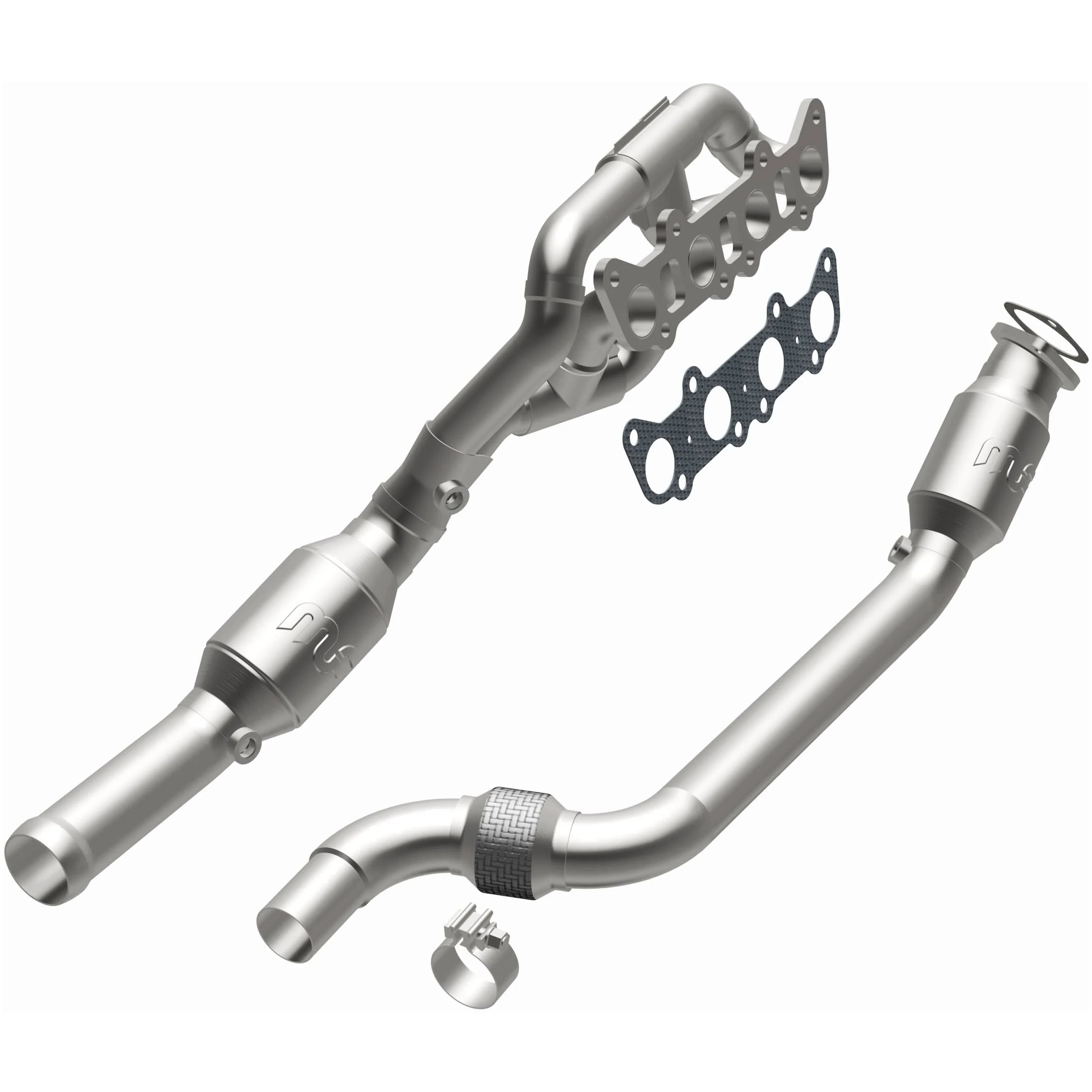 MagnaFlow 2015-2023 Ford Mustang 5.0L OEM Grade Federal / EPA Compliant Direct-Fit Manifold Catalytic Converter 22-214 - Image 2