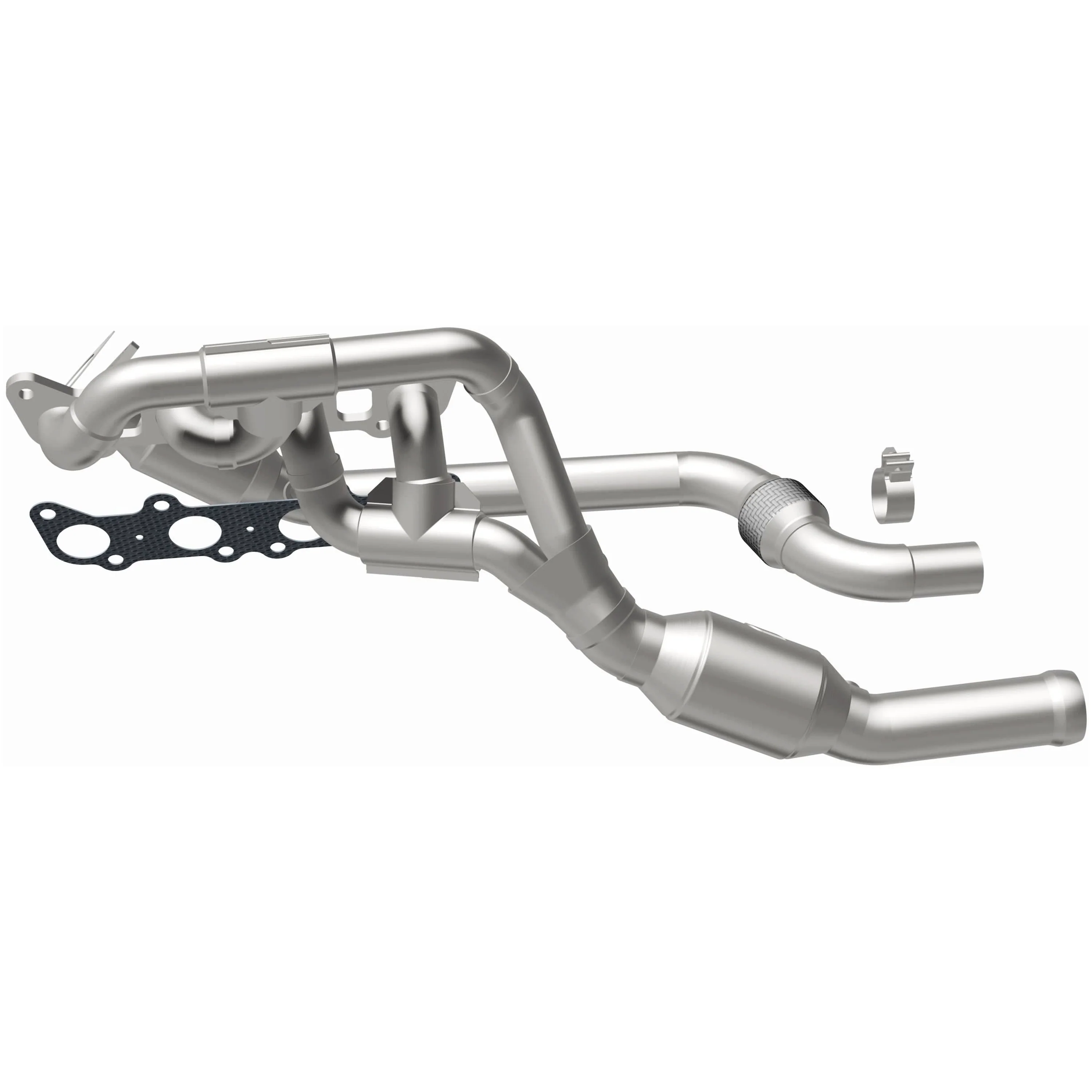 MagnaFlow 2015-2023 Ford Mustang 5.0L OEM Grade Federal / EPA Compliant Direct-Fit Manifold Catalytic Converter 22-214 - Image 3