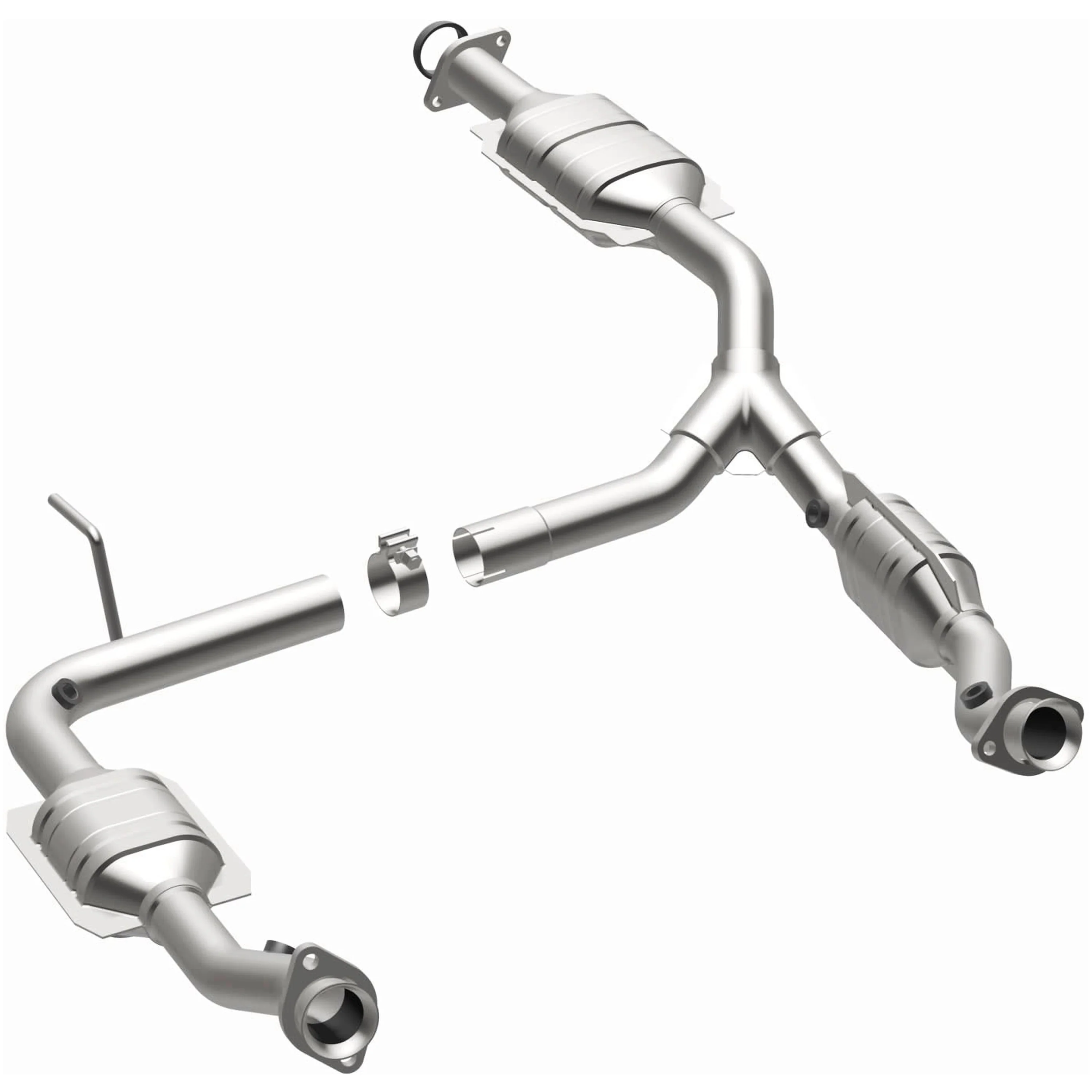 MagnaFlow 2002-2003 Ford Explorer 4.0L | 2002-2003 Mercury Mountaineer 4.0L California Grade CARB Compliant Direct-Fit Catalytic Converter 447253 - Image 2