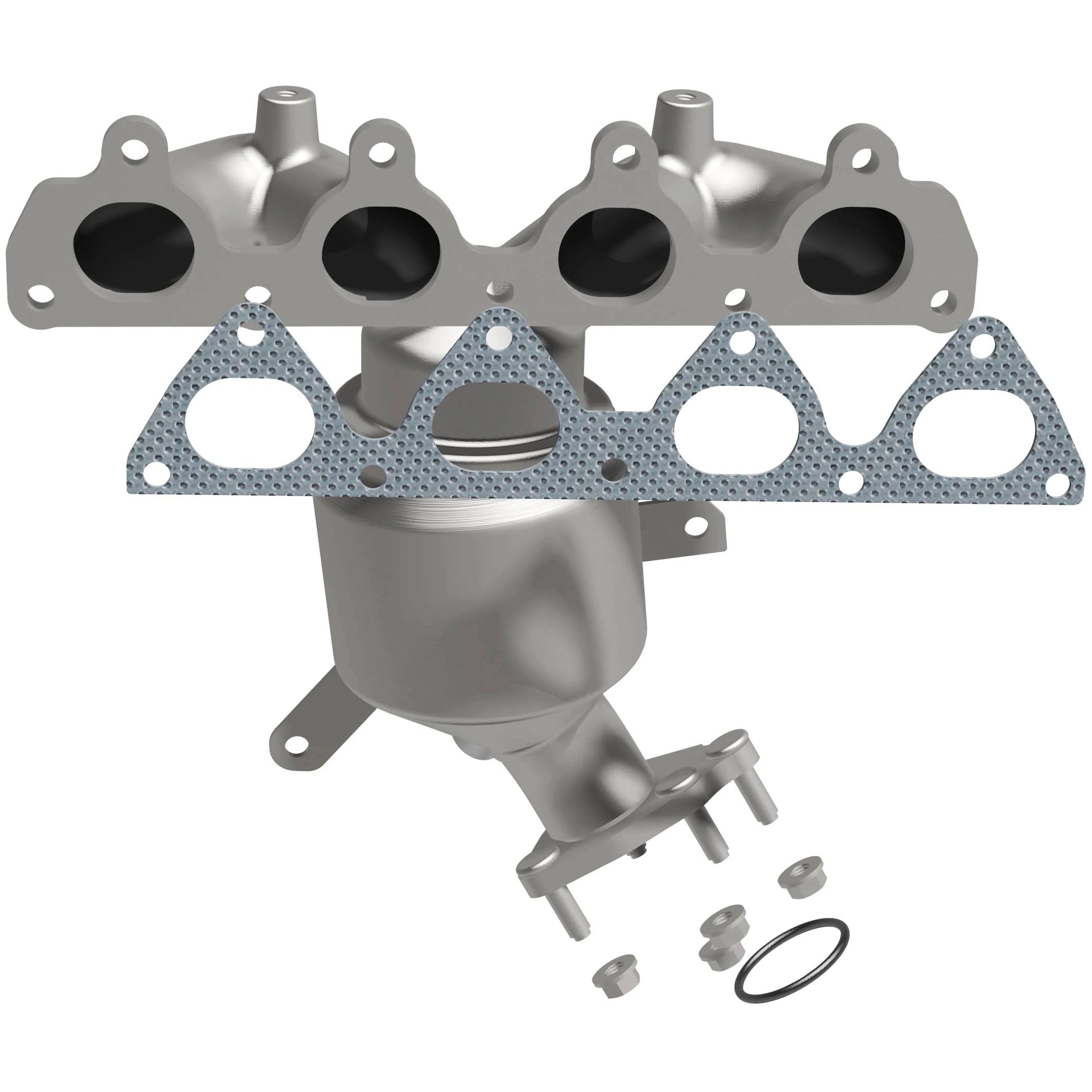 MagnaFlow 1996-2000 Honda Civic 1.6L | 1996-1997 Honda Civic del Sol S 1.6L California Grade CARB Compliant Direct-Fit Manifold Catalytic Converter 452029 - Image 4