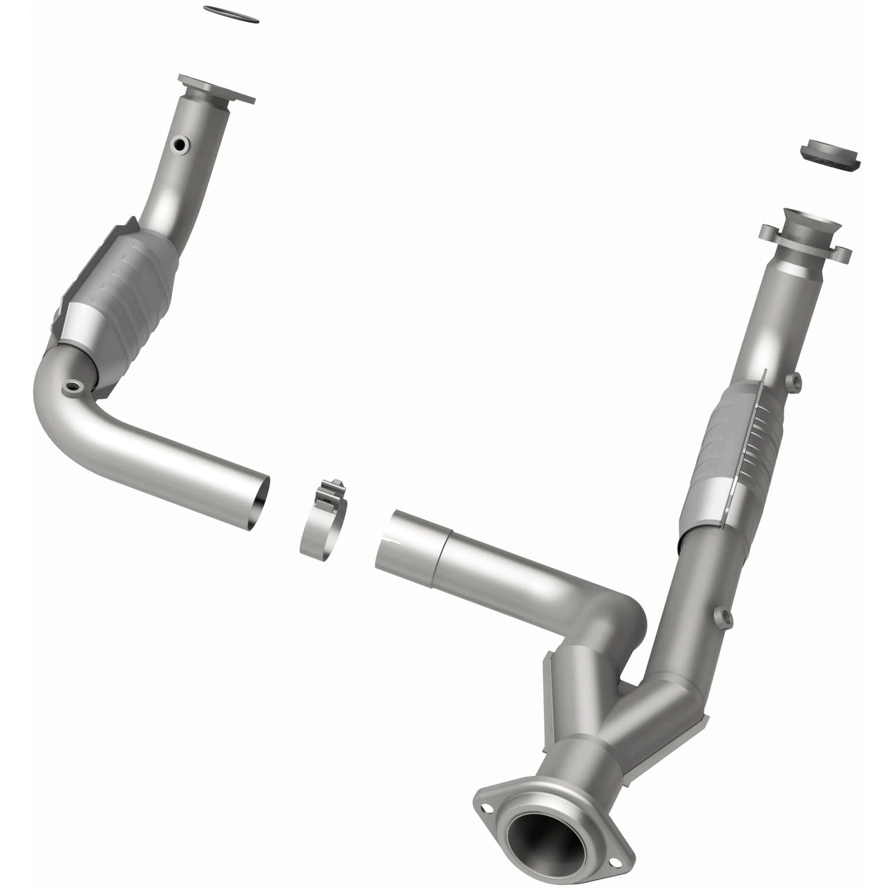 MagnaFlow 2007 Hummer H2 6.0L | 2008-2009 Hummer H2 6.2L OEM Grade Federal / EPA Compliant Direct-Fit Catalytic Converter 49679 - Image 3