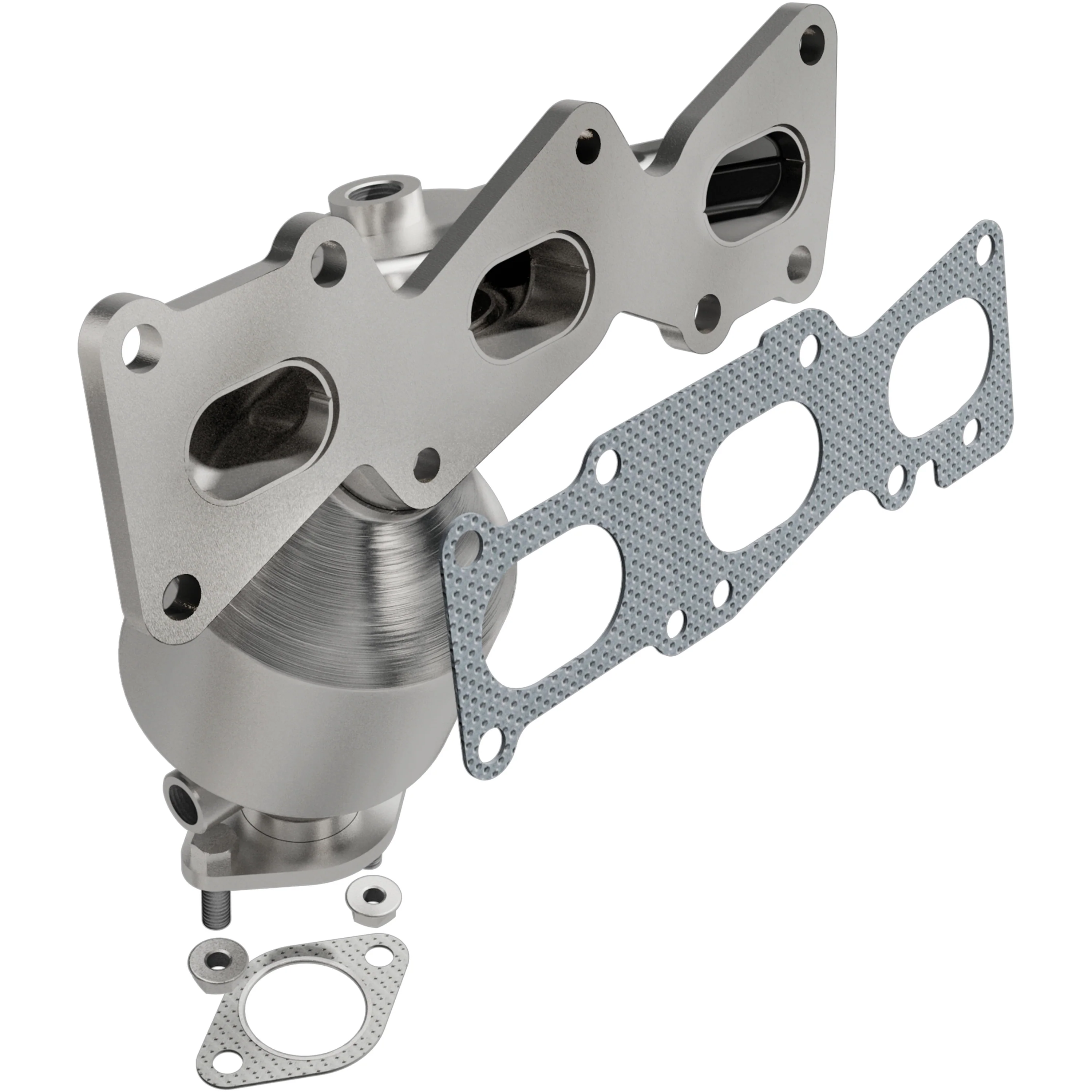 MagnaFlow 2007-2009 Hyundai Santa Fe 3.3L | 2007-2012 Hyundai Veracruz 3.8L OEM Grade Federal / EPA Compliant Direct-Fit Manifold Catalytic Converter 51201