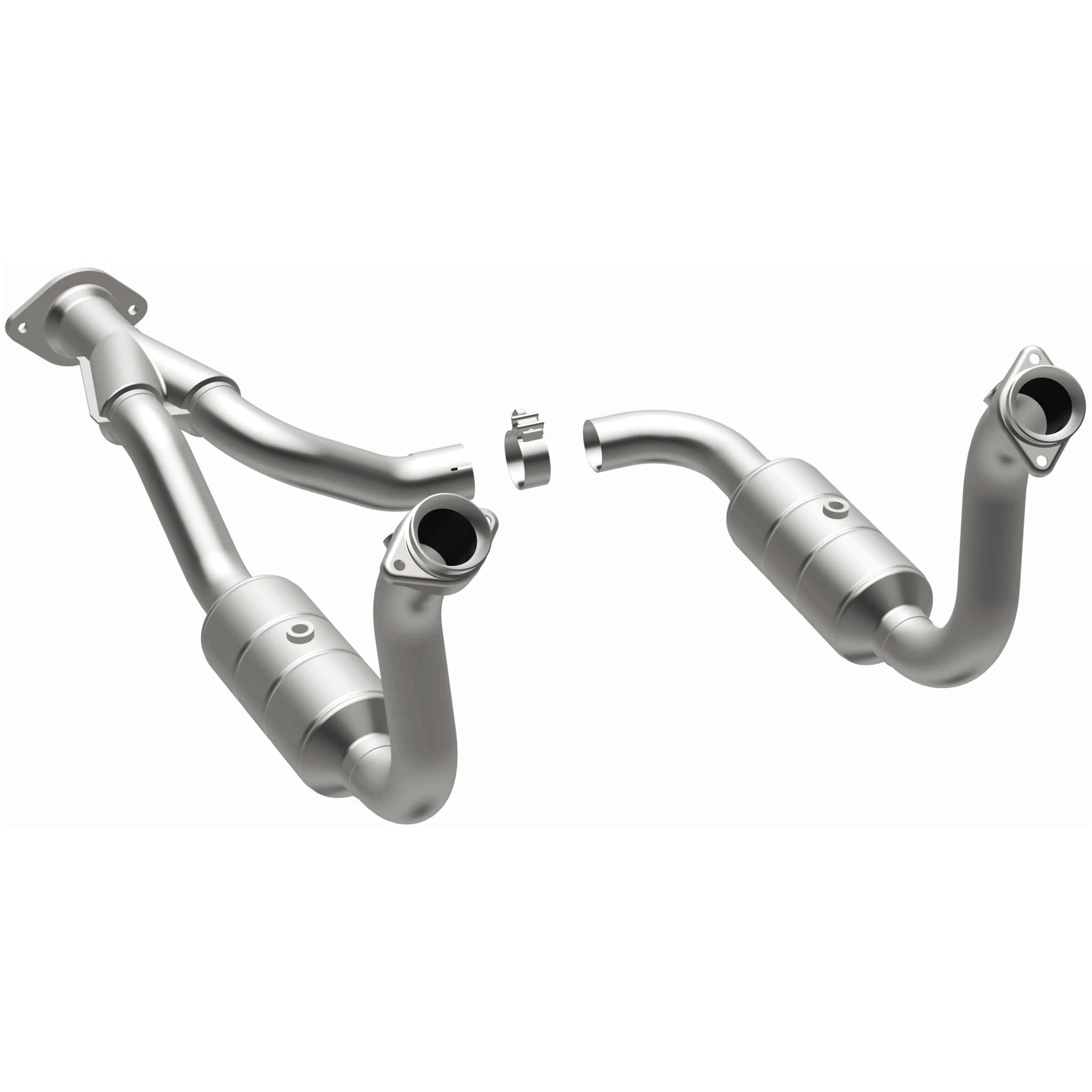 MagnaFlow 2008-2010 Ford F-250 Super Duty 6.8L | 2008-2010 Ford F-350 Super Duty 6.8L California Grade CARB Compliant Direct-Fit Catalytic Converter 5451760 - Image 2