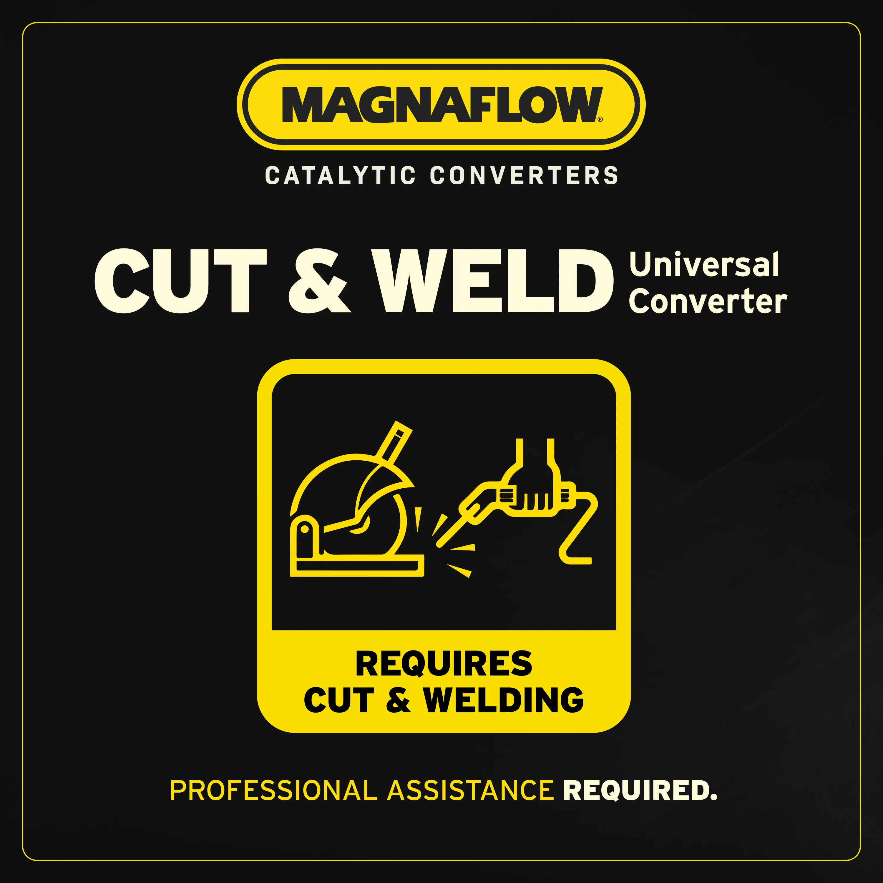 MagnaFlow Standard Grade Federal / EPA Compliant Universal Catalytic Converter 93524 - Image 6